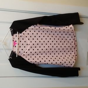 Betsey Johnson Fleece Style Top